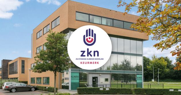 ZKN-keurmerk met uitmuntend rapport voor Kliniek Veldhoven
